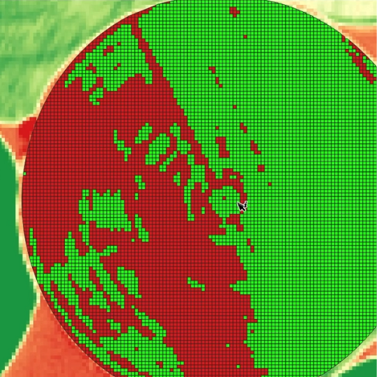 Mapa NDVI Multiespectral